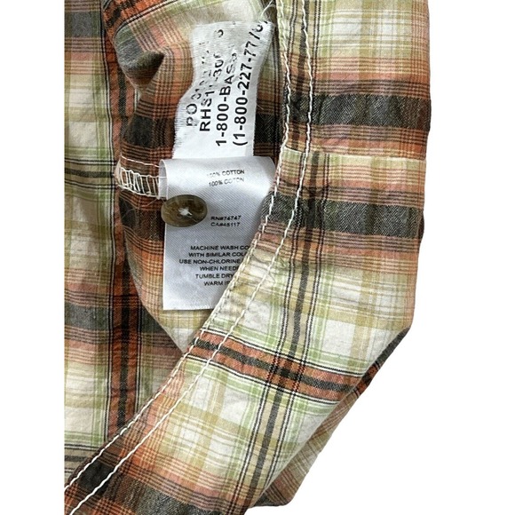 RedHead Men Yellow Button Up‎ Short Sleeve Shirt Sz 3XL - Picture 6 of 7